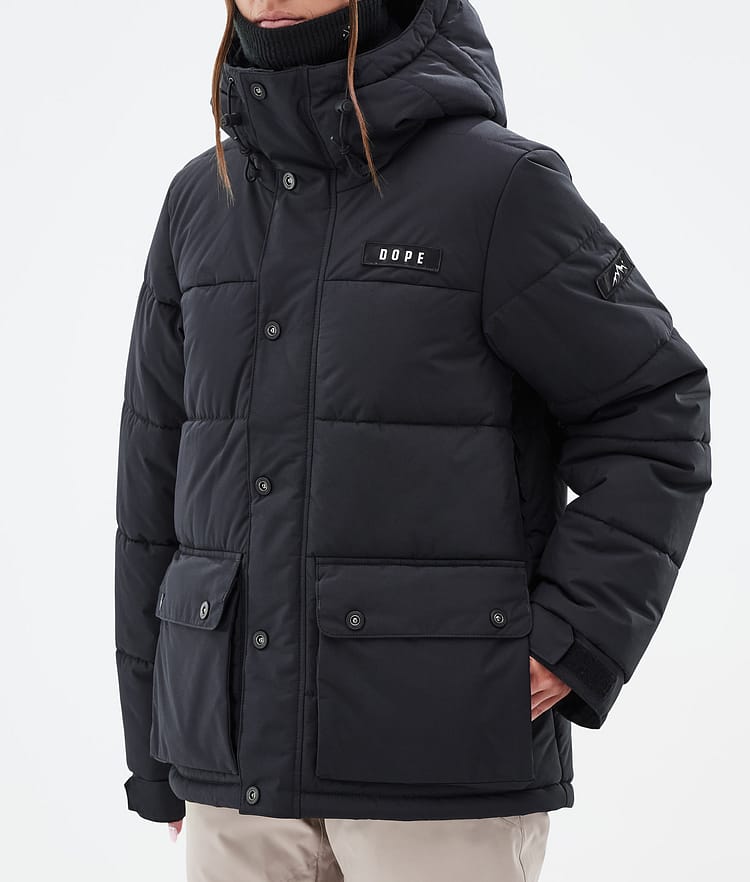 Dope Puffer W Full Zip 24 Snowboardjacke Damen Black, Bild 7 von 9
