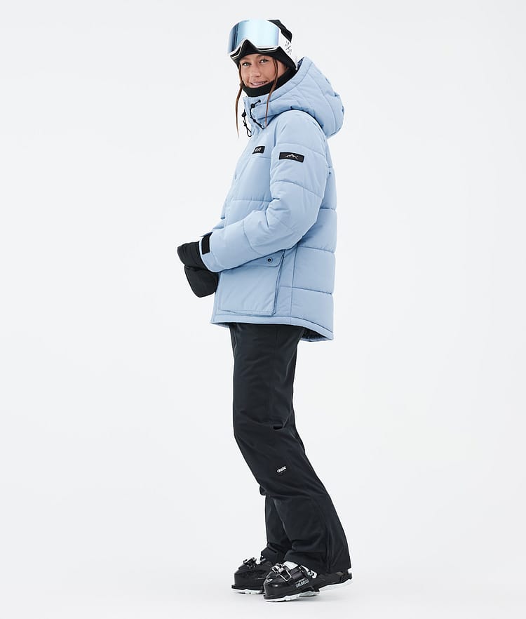Dope Puffer W Full Zip 24 Skijacke Damen Light Blue, Bild 3 von 9