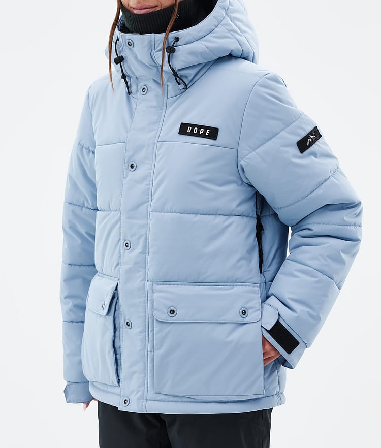 Dope Puffer W Full Zip 24 Skijacke Damen Light Blue, Bild 7 von 9