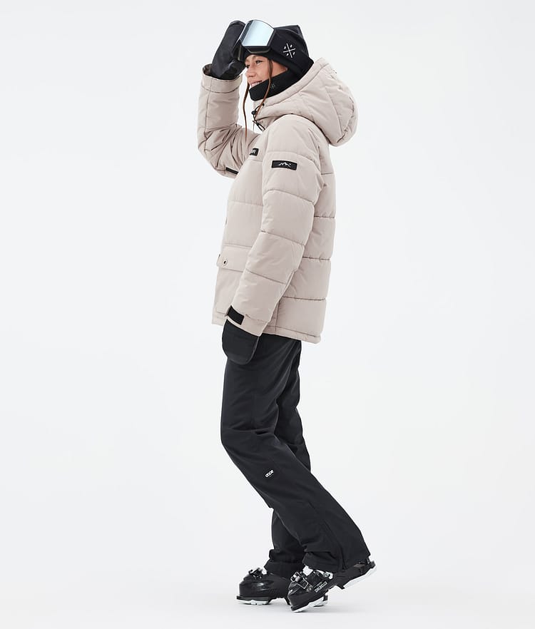 Dope Puffer W Full Zip 24 Skijacke Damen Sand, Bild 3 von 9