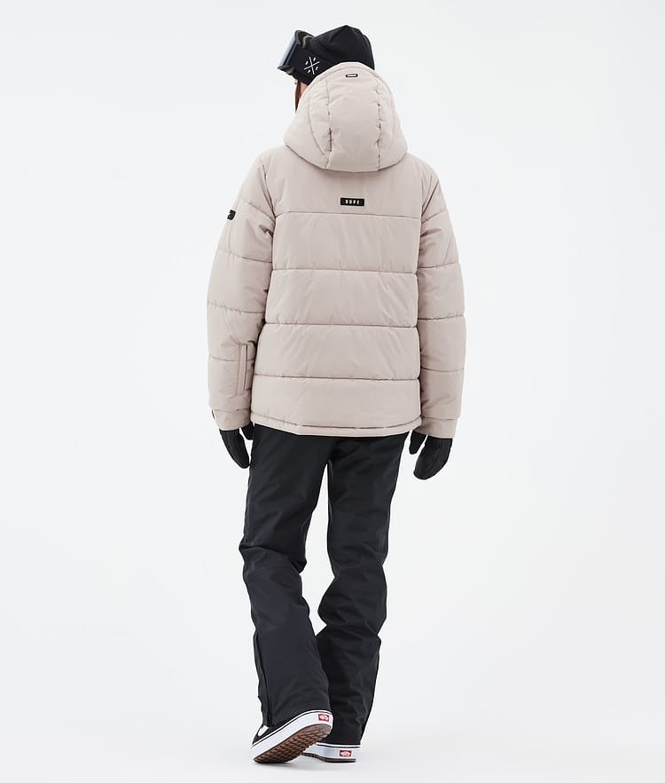 Dope Puffer W Full Zip 24 Snowboardjacke Damen Sand Renewed, Bild 4 von 9