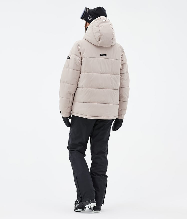 Dope Puffer W Full Zip 24 Skijacke Damen Sand, Bild 4 von 9