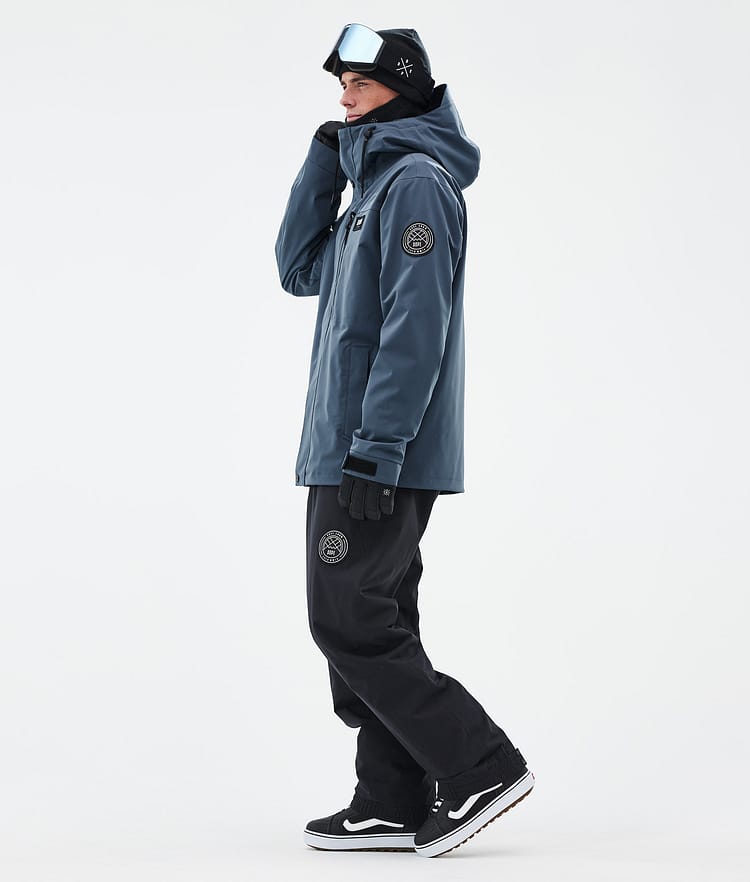 Dope Blizzard Full Zip 24 Snowboardjacke Herren Metal Blue, Bild 3 von 9