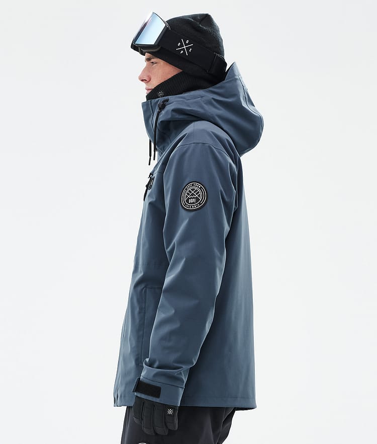 Dope Blizzard Full Zip 24 Snowboardjacke Herren Metal Blue, Bild 5 von 9