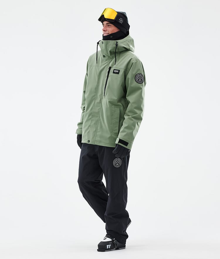 Dope Blizzard Full Zip 24 Skijacke Herren Moss Green, Bild 2 von 9