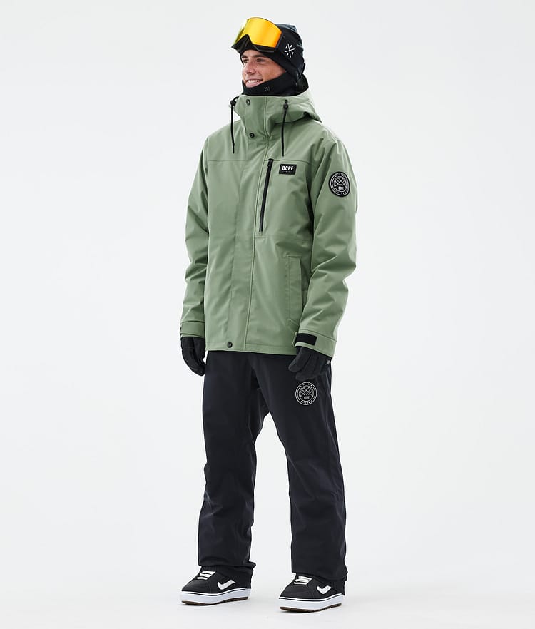 Dope Blizzard Full Zip 24 Snowboardjacke Herren Moss Green, Bild 2 von 9