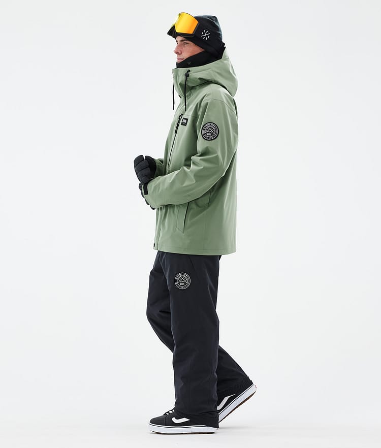 Dope Blizzard Full Zip 24 Snowboardjacke Herren Moss Green, Bild 3 von 9