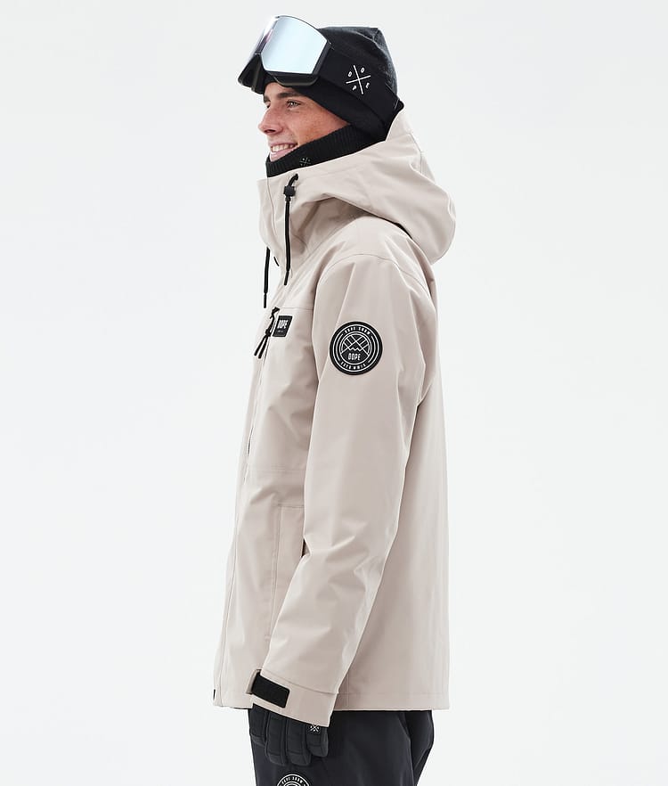 Dope Blizzard Full Zip 24 Snowboardjacke Herren Sand, Bild 5 von 9