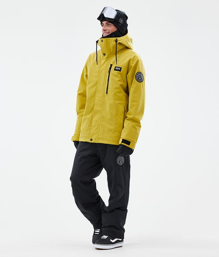 Dope Blizzard Full Zip 24 Snowboardjacke Herren Yellow, Bild 2 von 9