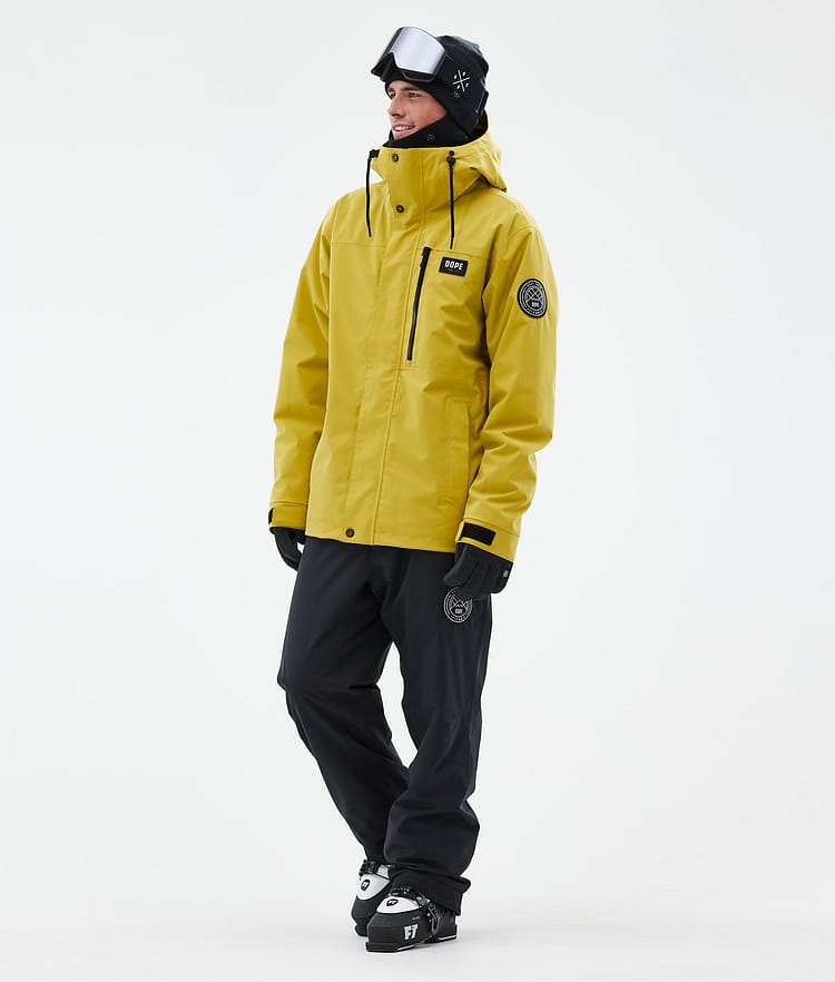 Dope Blizzard Full Zip 24 Skijacke Herren Yellow, Bild 2 von 9