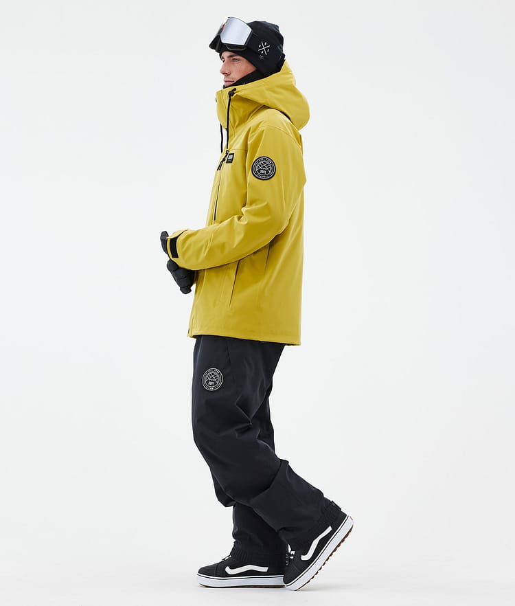 Dope Blizzard Full Zip 24 Snowboardjacke Herren Yellow, Bild 3 von 9