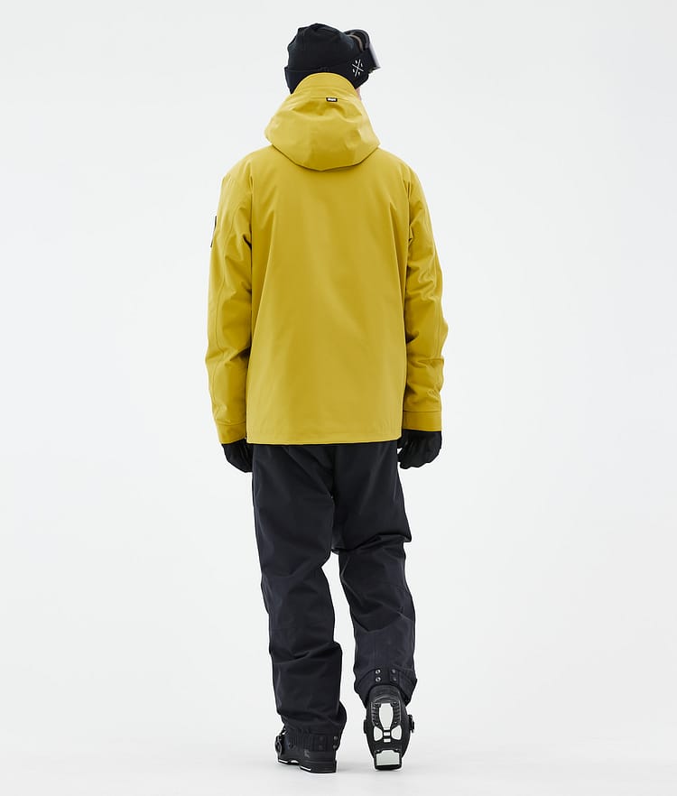 Dope Blizzard Full Zip 24 Skijacke Herren Yellow, Bild 4 von 9
