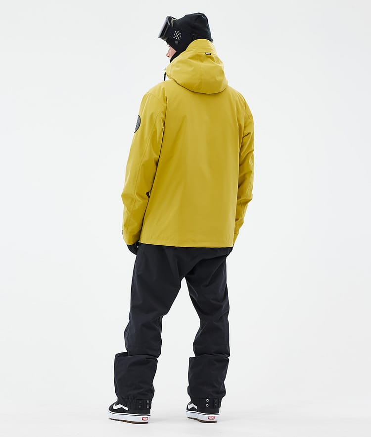 Dope Blizzard Full Zip 24 Snowboardjacke Herren Yellow, Bild 4 von 9