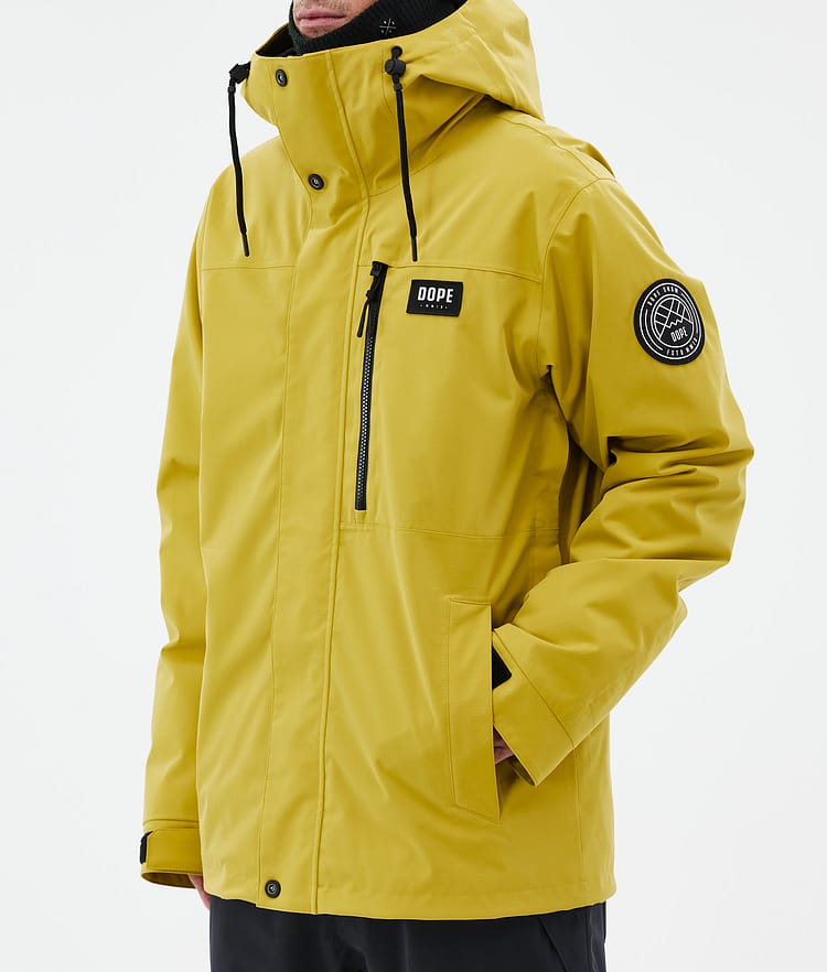 Dope Blizzard Full Zip 24 Snowboardjacke Herren Yellow, Bild 7 von 9
