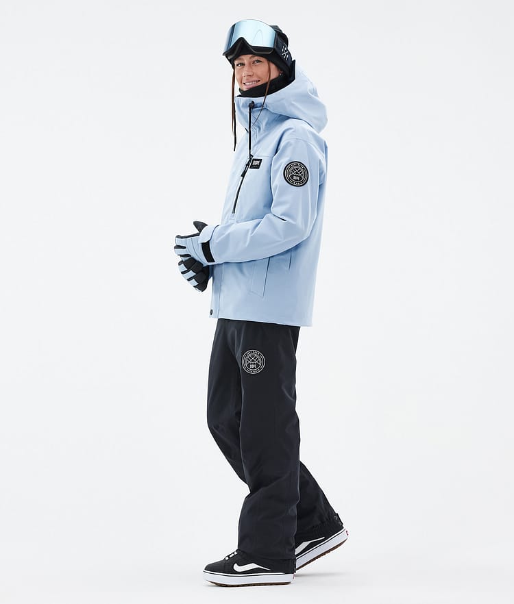 Dope Blizzard W Full Zip 24 Snowboardjacke Damen Light Blue Renewed, Bild 3 von 9