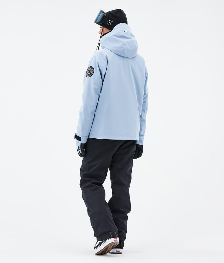 Dope Blizzard W Full Zip 24 Snowboardjacke Damen Light Blue Renewed, Bild 4 von 9
