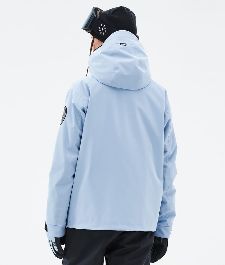 Dope Blizzard W Full Zip 24 Snowboardjacke Damen Light Blue Renewed, Bild 6 von 9