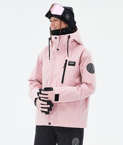 Dope Blizzard W Full Zip 24 Skijacke Damen Soft Pink