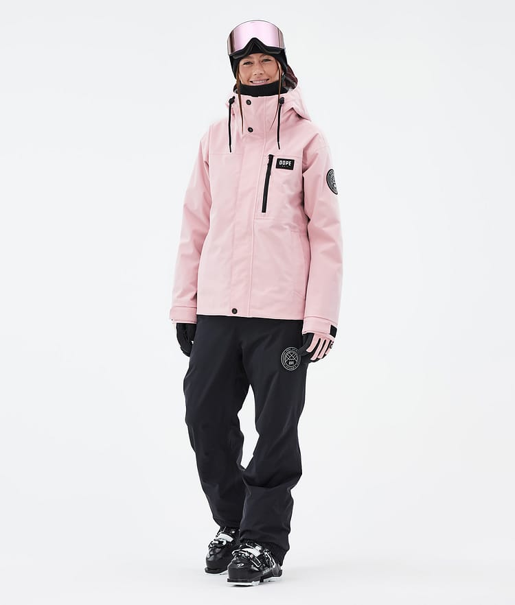 Dope Blizzard W Full Zip 24 Skijacke Damen Soft Pink, Bild 2 von 9