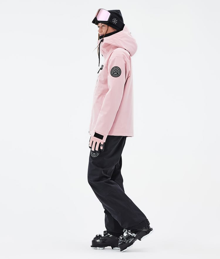 Dope Blizzard W Full Zip 24 Skijacke Damen Soft Pink, Bild 3 von 9