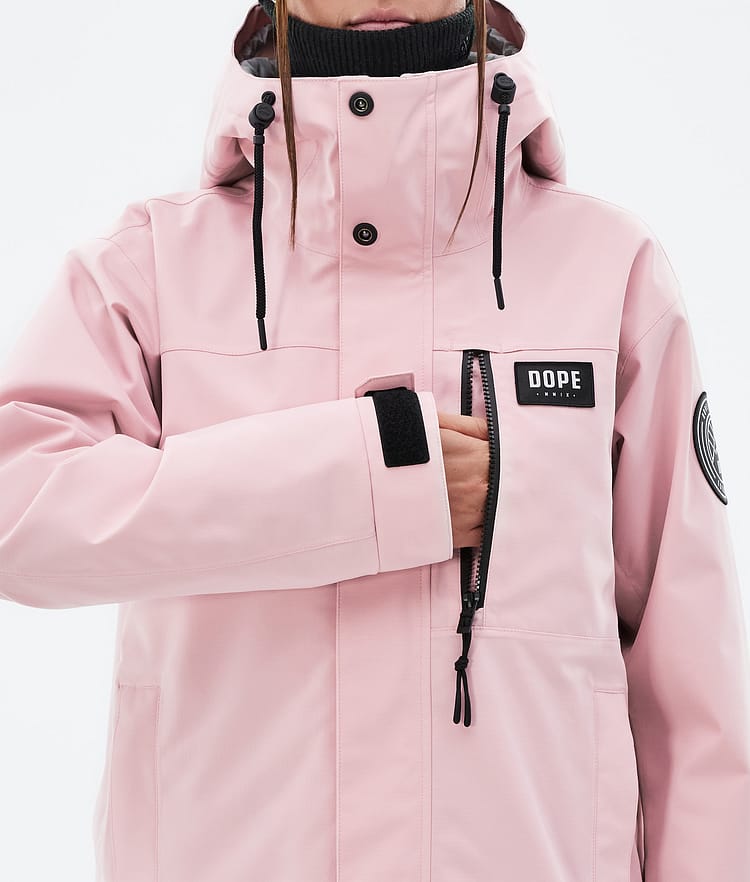 Dope Blizzard W Full Zip 24 Snowboardjacke Damen Soft Pink, Bild 8 von 9