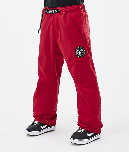Dope Blizzard 2024 Snowboardhose Herren Deep Red