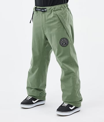Dope Blizzard 2024 Snowboardhose Herren Moss Green