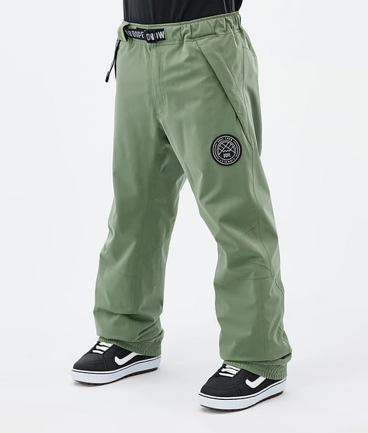 Dope Blizzard 2024 Snowboardhose Herren Moss Green