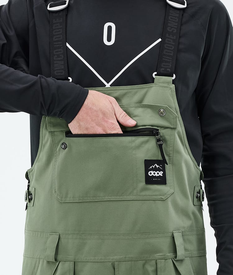 Dope Notorious B.I.B Snowboardhose Herren Moss Green Renewed, Bild 6 von 7