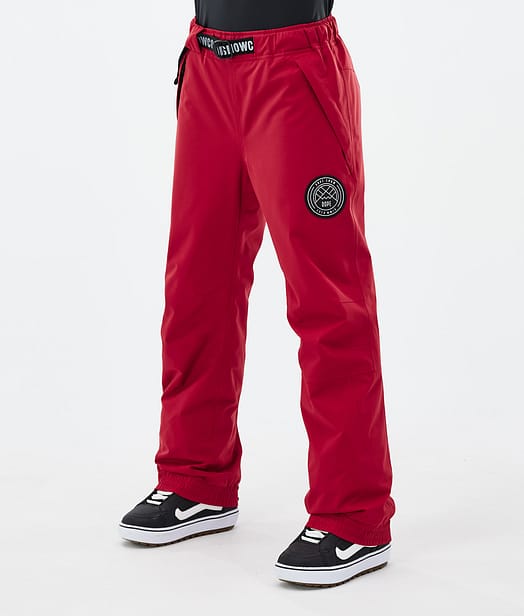 Dope Blizzard W 2024 Snowboardhose Damen Deep Red