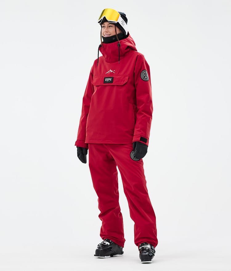 Dope Blizzard W 2024 Skihose Damen Deep Red, Bild 2 von 5