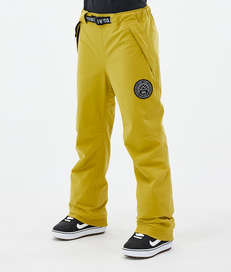 Dope Blizzard W 2024 Snowboardhose Damen Yellow, Bild 1 von 5