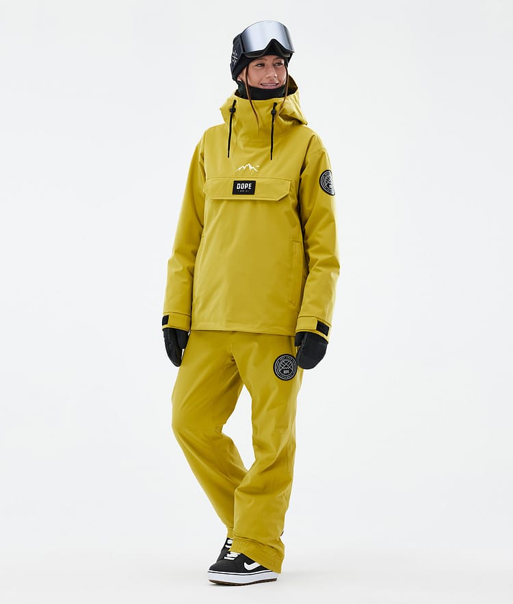 Dope Blizzard W 2024 Snowboardhose Damen Yellow, Bild 2 von 5