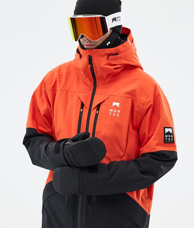 Montec Arch Skijacke Herren Orange/Black, Bild 2 von 10