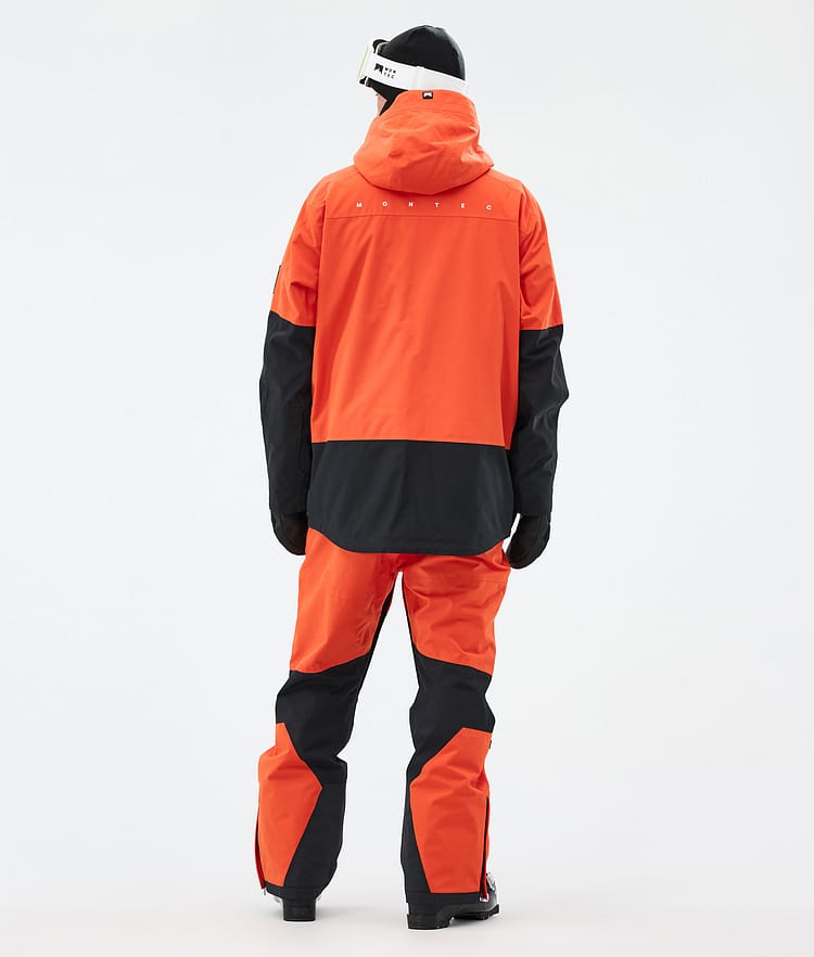 Montec Arch Skijacke Herren Orange/Black, Bild 5 von 10