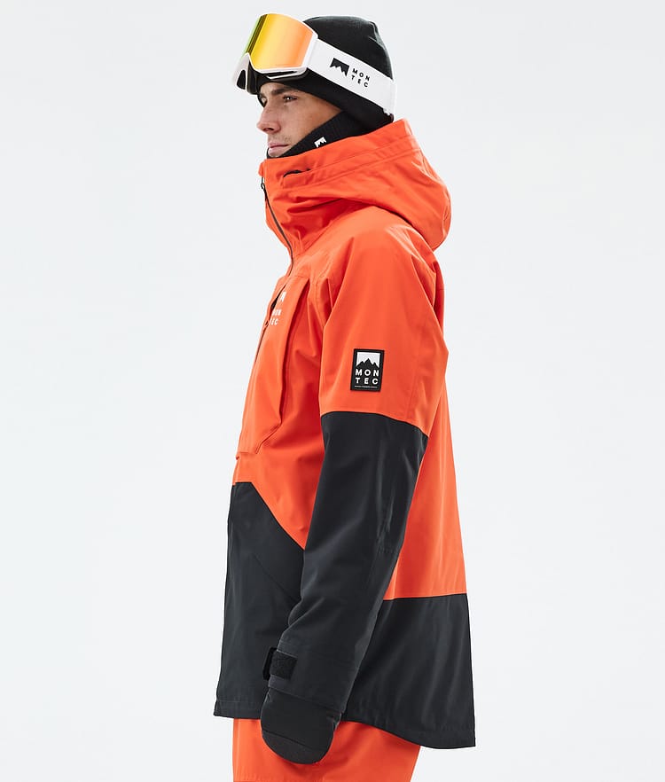 Montec Arch Skijacke Herren Orange/Black, Bild 6 von 10