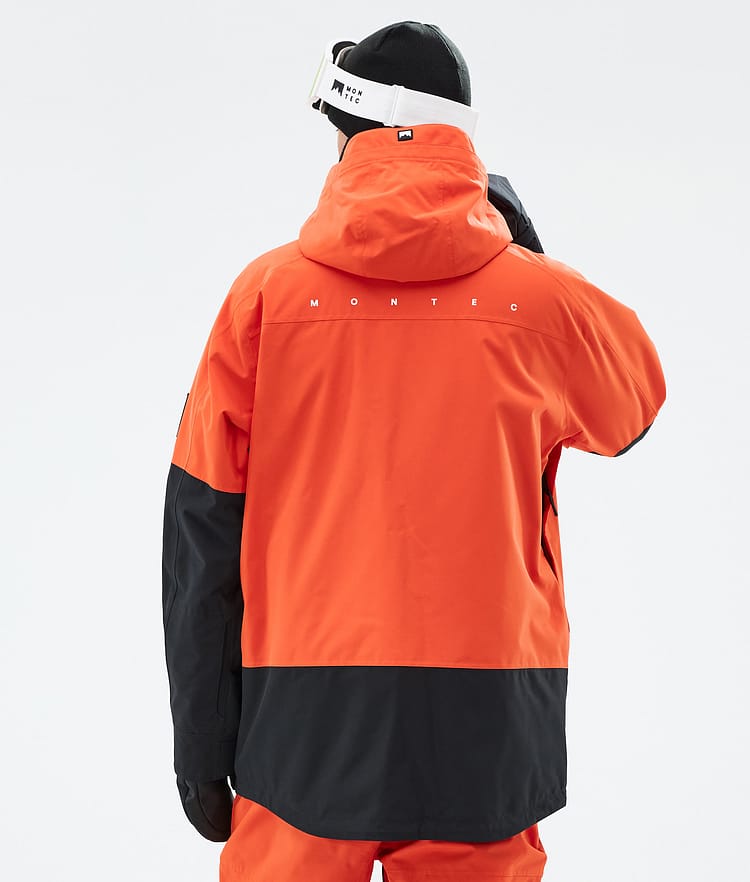 Montec Arch Skijacke Herren Orange/Black, Bild 7 von 10