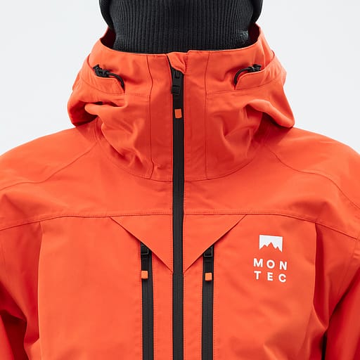 Frontreißverschluss mit innenliegender Schutzleiste Hauptdetailproduktbild,