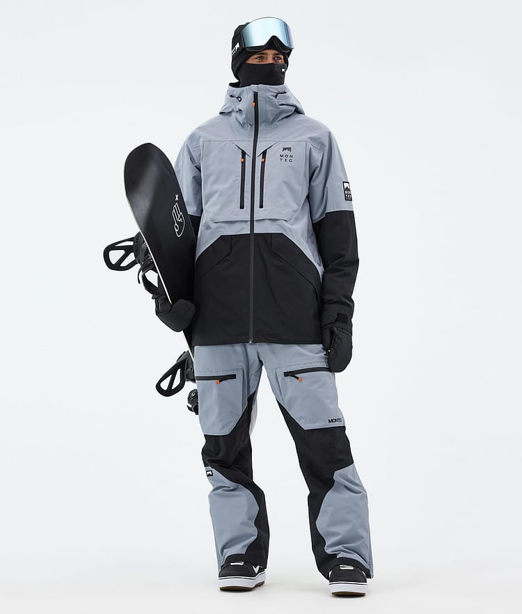 Montec Arch Snowboardjacke Herren Soft Blue/Black, Bild 3 von 10