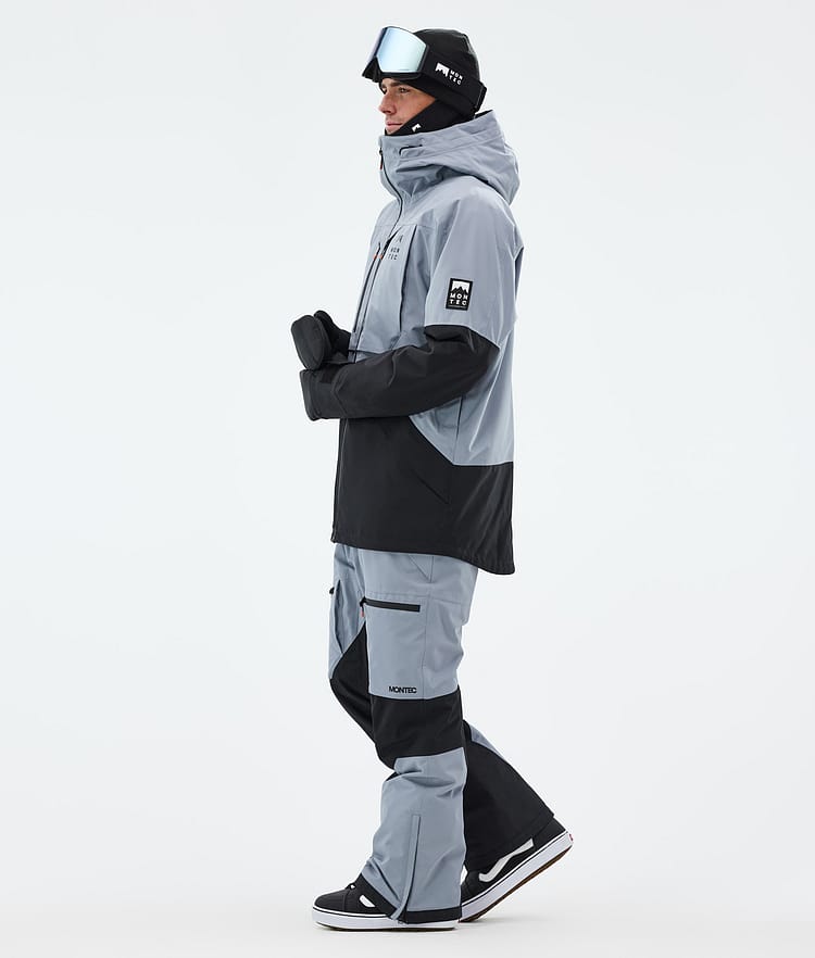 Montec Arch Snowboardjacke Herren Soft Blue/Black, Bild 4 von 10