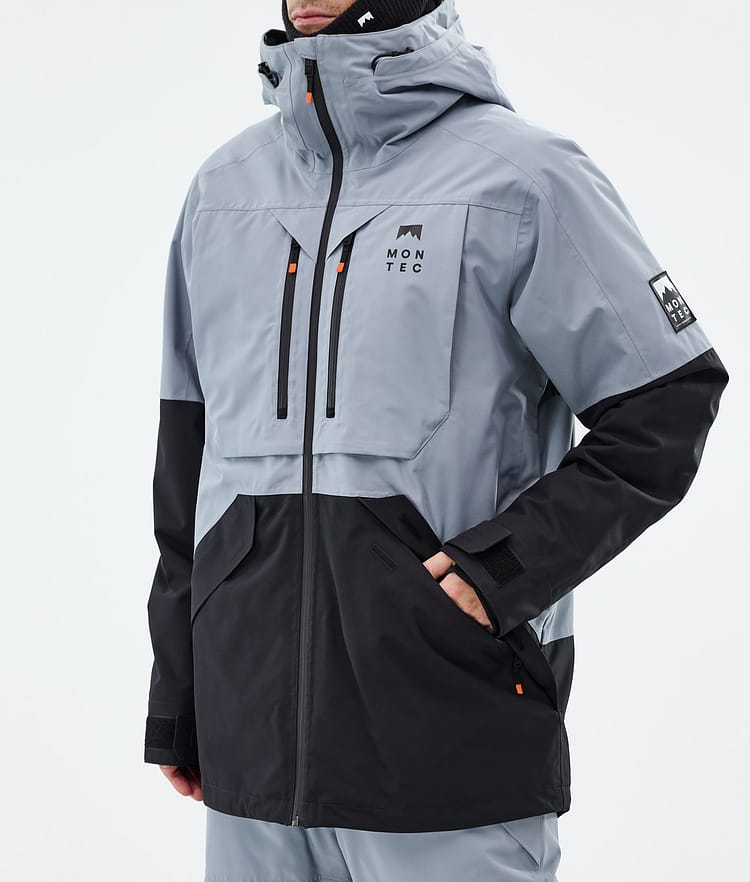 Montec Arch Snowboardjacke Herren Soft Blue/Black, Bild 8 von 10