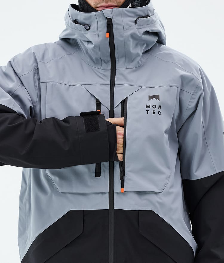 Montec Arch Snowboardjacke Herren Soft Blue/Black, Bild 9 von 10