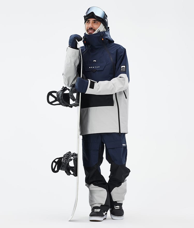Montec Fawk Snowboardhose Herren Dark Blue/Black/Light Grey Renewed, Bild 2 von 7