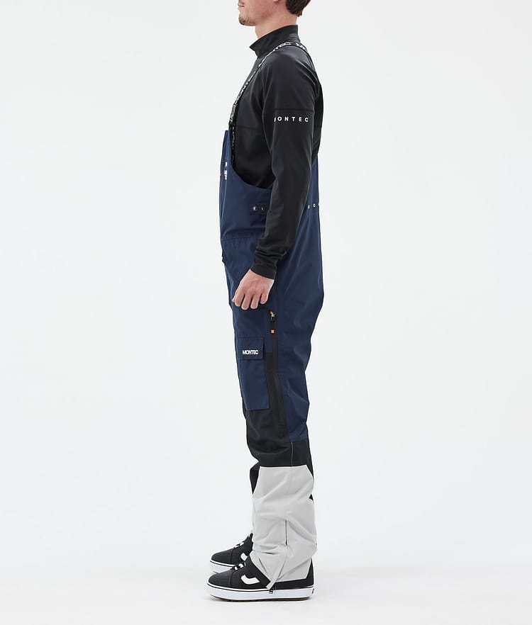 Montec Fawk Snowboardhose Herren Dark Blue/Black/Light Grey Renewed, Bild 3 von 7