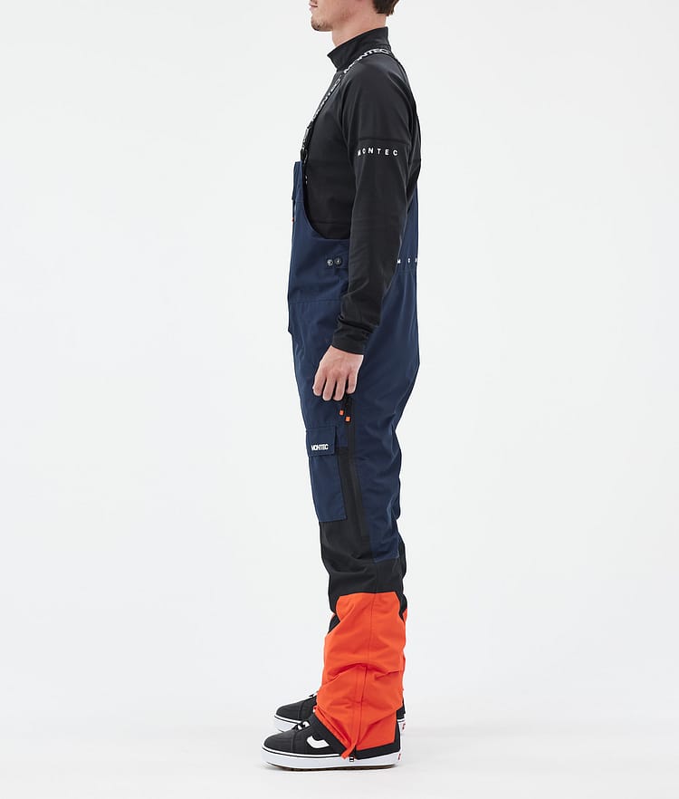 Montec Fawk Snowboardhose Herren Dark Blue/Black/Orange Renewed, Bild 3 von 7
