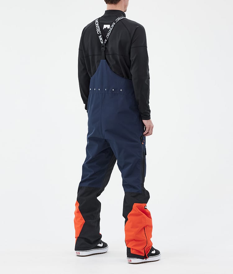 Montec Fawk Snowboardhose Herren Dark Blue/Black/Orange Renewed, Bild 4 von 7