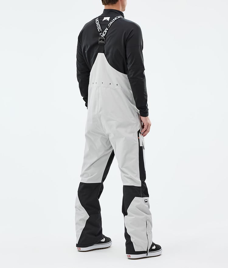 Montec Fawk Snowboardhose Herren Light Grey/Black Renewed, Bild 3 von 6