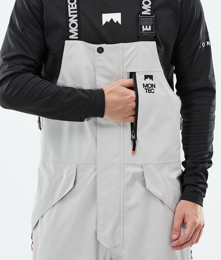 Montec Fawk Skihose Herren Light Grey/Black, Bild 5 von 6