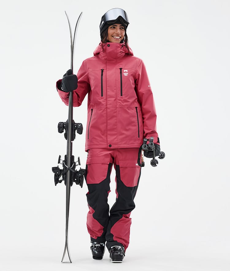Montec Fawk W Skijacke Damen Light Red, Bild 2 von 9