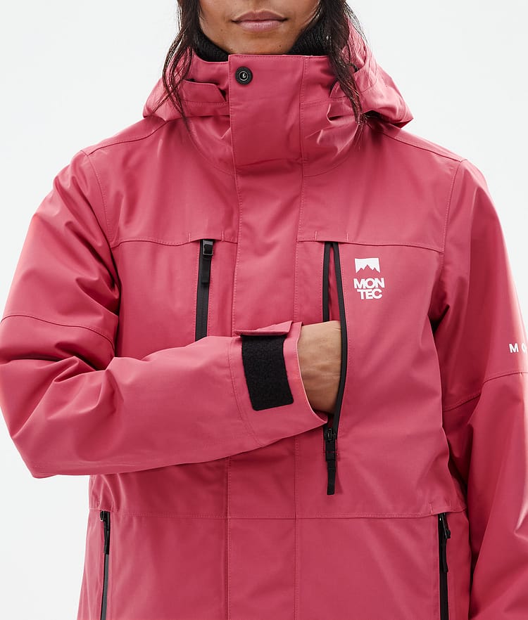 Montec Fawk W Skijacke Damen Light Red, Bild 8 von 9